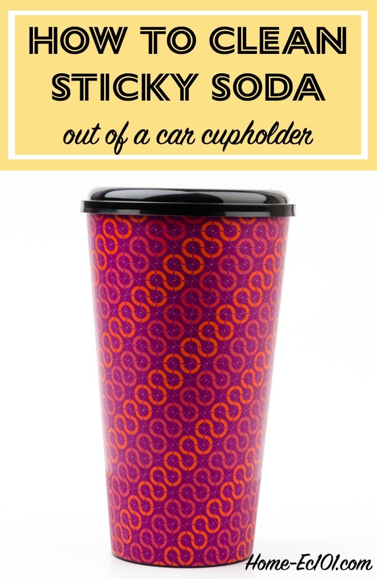 Do you have a nice sticky, stinky mess in the bottom of your car's cupholders? Here's how to clean up the old sticky soda residue for good.