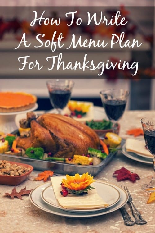 how to plan a thanksgiving menu