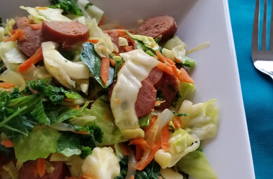 Smoked Sausage and Cabbage Skillet – A Basic Cooking Lesson